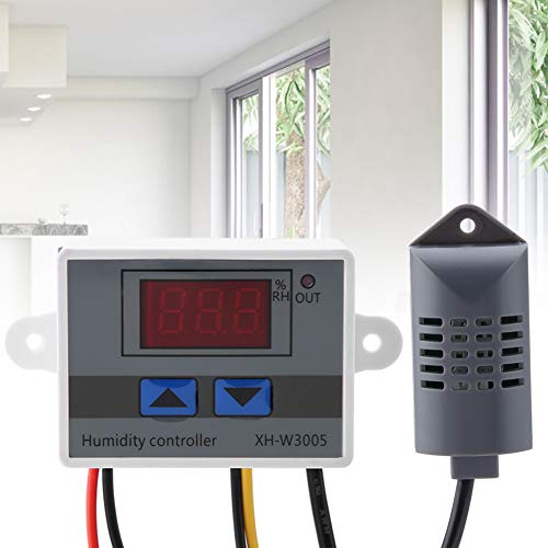 Xh W3005 Xh W3005 Hy Xh W3005 Digitaler Hygrometer Schalter Controller Feuchtigkeitssensor 0~99% Rh 12V (12V)
