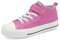 Casbeam Mädchen Canvas Schuhe Kinder Mesh Breathable Casual Running Pink Sneakers Mädchen Casual Tennis Walking Schuhe Kinder Adjustable STRP Schuhe Big Kid Plus 38 EU