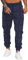 Pantalon de Jogging pour Homme, Coupe Ample, de Sport et d'Entraînement, Long à Carreaux, de Loisirs (Bleu Marine, XL)