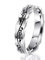 MeiLiSis Vintage-Ringe Für Herren – Epoxid-Drachen-Polierter, Polierter Herrenring, Persönlichkeit, Modeschmuck, Einfacher Modischer Zeigefingerring Im Hip-Hop-Stil, Silber, 11
