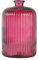 SENSEI MAISON - Vase en verre recyclé strié h 23 cm KOKILLE - 23 cm - Fushia
