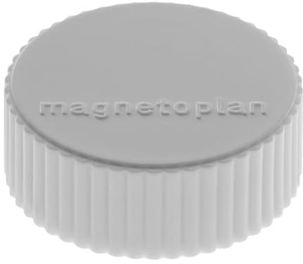 magnetoplan | Magnet DISCOFIX MAGNUM | Ø 34 mm | VE 50 Stk | grau