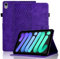 Vkooer Case for iPad Mini 7 (A17 Pro) 2024 7th Generation/iPad MINI 6th Generation 2021 8.3 inch, PU Leather Folio Flip Cover Smart Shell with Auto Sleep/Wake Multi Angle Viewing Stand, Purple