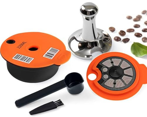 T,assimo Capsules de café rechargeables en acier compatibles avec machines Ta-ssimo