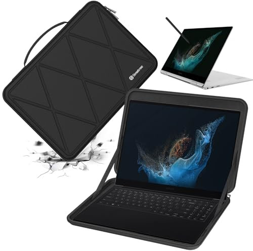 Smatree Funda Protectora rígida de EVA Compatible con Samsung Galaxy Chromebook 2 360 de 12.4 Pulgadas (X8016)