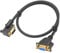 Maxhood VGA Extension Cable 1.5FT, Right Angle VGA Male to Female Cable, 90 Degree VGA 15 Pin Adapter, VGA Extender Cable Support 1080P Full HD for PC Laptop TV Projector