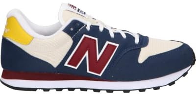 New Balance 500, Sneaker Uomo, Blu MARINOBORGOGNA, 42.5 EU