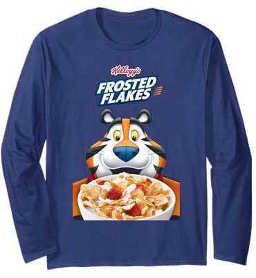 Kellogg's Frosties Bol à céréales givré Tony le tigre Manche Longue