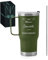 Maverton Mug Isotherme Vert 600 ml en Acier Inoxydable - Mug Original avec gravure - Avec Paille et Boite - Cadeau Maman Anniversaire - Cadeau Fete des Meres