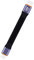 Cable USB C a USB C de 40 Gbps, datos de velocidad rápida, PD100 W, carga rápida, línea plana FPC, 4K60hz, soporte de video, 10 cm, corto