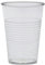 HAB&GUT -KB001-4 Trinkbecher klar farblos Aesthetic Plastikbecher Mehrweg wie Glas 0,2 Design Riffelbecher Becher aus Plastik