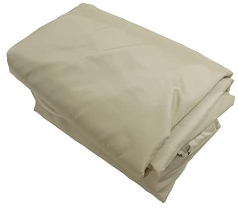 Schneefräse Abdeckung Schutz Schild für Schneefräse mit Kordelzug Design für Regen und Schnee, Staub und Sonnenschutz für Schneefräse Besitzer (Beige)