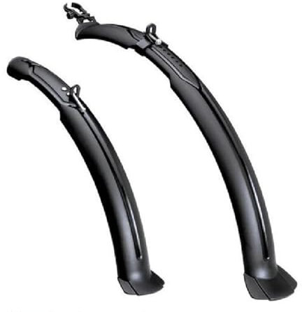 LIUHLFSR Fahrrad Schutzblech Set Schwarzer 26-Zoll-Satz Fahrrad-Verlängerungsschutzbleche MTB-Mountainbike-Zubehör Universal Schnelle Demontage Fahrrad schutzblech(01 1set)