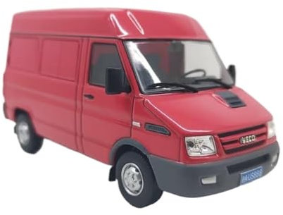 Mini Auto Spielzeug 1:43 Für Iveco Deyi Fracht LKW Spielzeug Legierung Auto Modell Statische Display Dekoration Dekoration Wohnkultur(Red)