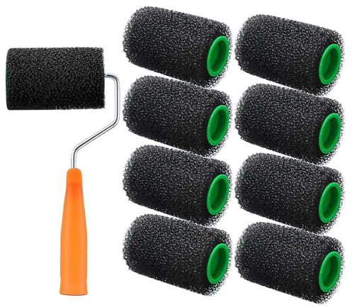 Baño, pintura de pared y recubrimientos | Rodillo de pintura estructurado, cepillo estructurado | Rodillo de muebles multifuncional no sslips