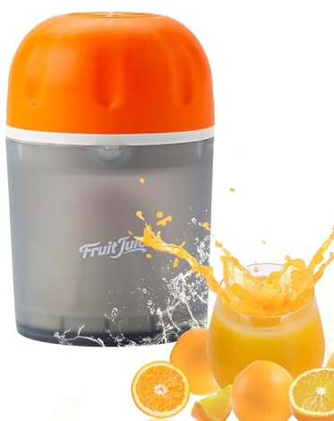 Citrus Juicer Manual | 14.5 cm Orange Juicer - Anti-Clogging Kitchen Extractor Compact Crusher Press Tool for Lime Orange Grapefruit Cocktails Drinks Home Picnic Camping Travel