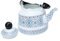 GLEAVI Tetera de Esmalte 1.1L Olla para Hervir Agua Diseño Vintage Acero Inoxidable Hogar Cocina Tetera Decorativa