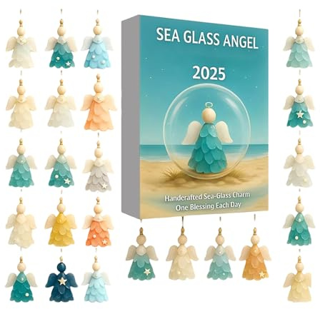 2025 Calendario Avvento Angelo Marino 2D Ciondolo Decorativo In Acrilico