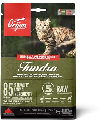 Orijen Katzenfutter Tundra (getreidefrei) - 340 g