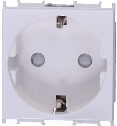 TEM Serie Modul Steckdosen Socket SCHUKO+KS2P+E 16A 250V~