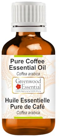 Greenwood Essential Pure Coffee Essential Oil (Coffea Arabica) Steam Distilled 50ml (1.69 oz)