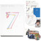 BTS Album - MAP OF SOUL : 7 [ 1 ver. ] Package + Photo Book + Lyric Book + CD + Mini Book + Photo Card + PostCard + Sticker + Coloring Paper