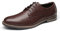 Bruno Marc Herren Anzugschuhe Klassischer Business Schnürhalbschuhe Derby Oxfords Hochzeit Schuhe,Size 41,Dunkel/Braun,SBOX2215M-E