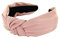axy Stoff Haarreif mit Knoten-Vintage-Wunderschön Damen Stirnband Haarschmuck Haarreifen HR35 (Rosa)