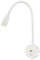 Leselicht,Berührungsschalter,stufenlos dimmbar,LED-Wandleuchte mit USB-Anschluss,Nachttisch-Leselampe mit Memory-Funktion,360° flexible Schwanenhalslampe,Wandmontage,3W/100-240V/200 lm/3000k (Weiß)