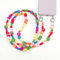 Universale Bunte Holzperlen Handykette Taschenkette,Handy Lanyard Handy Hülle Anhänger Handgelenkschlaufe Kette Handy Umhängeband Hängen Chain Perlen Telefon Kette Trageriemen für Handy Tasche