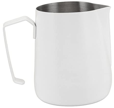 One Piece Coffee Milk Jug Cup Coffee Brocca Fumante Design 304 Acciaio Inossidabile Professional Modern Standard Home (Bianco)
