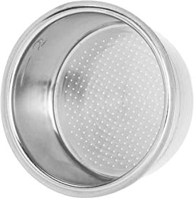 Cesta de filtro de café de acero inoxidable de 51 mm, 2 tazas de café de 51 mm, cesta de filtro no presurizada, comprueba el tamaño y la forma cuidadosamente