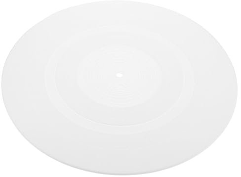Supvox Aufzeichnen Schallplattenmatte Gummimatte Silikon-Vinyl-Schallplattenpad Plattenspieler-Plattenspieler-Matte Matte Für Plattenzubehör Plattenspieler-Schutzunterlage