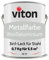 Viton Metallfarbe in Silber - 0,7 Kg Metall-Schutzlack Seidenmatt - Dauerhafter Schutz & hohe Beständigkeit - 3in1 Grundierung & Deckfarbe - Metalllack direkt auf Rost - KE31 - RAL 9006 Weißaluminium