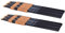 Vaisoeny Lot de 6 paires de baguettes de batterie 7A en bois d'érable dur laqué, pour enfants et adultes, accessoires de percussion professionnels (noir)