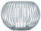 Marrakesch Skandinavische Deko Windlichter Metall Draht & Glas 20cm groß grau | Windlicht Teelichthalter Spectro als Gartendeko & Wohnzimmer Tisch Deko | Exquisite Kerzenständer für Teelichter