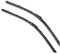 Automotive Scheibenwischer 2x für Audi A6 C6 4F 2004 2005 2006 2007 2008 2009 2010 2011 (Farbe: Linkslenker) Wischerblatt