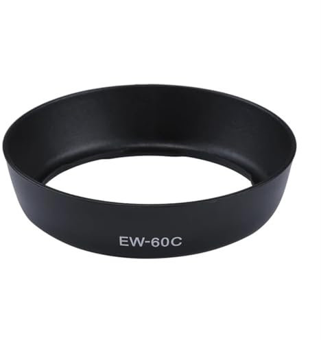 VYUHAksZ EW-60C Kamera Gegenlichtblende for Canon EF 28-90mm f/4-5.6 III, EF-S 18-55mm f/3.5-5.6 / is/II USM/is II