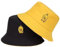 LANLYLGQ Fischerhut Beidseitig Tragen Unisex Herren Damen Sonnenhut UV Schutz Sommerhut Bucket Hat (Baumwolle, Gleb&Schwarz)