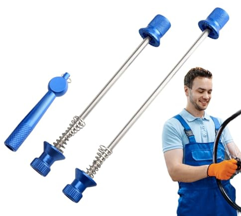 Broche de roue arrière - Outil de libération de brochette, brochette de vélo de route | Outil de brochette de roue antivol avec design de trou pentagonal intégré, tambour de fleurs de vélo de montagne