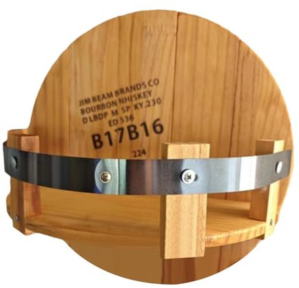 Étagère à vin en Bois – Support Mural pour Bouteilles de vin | Support Mural Vintage pour Bouteilles de vin en Bois pour Maison, Cuisine, Salon
