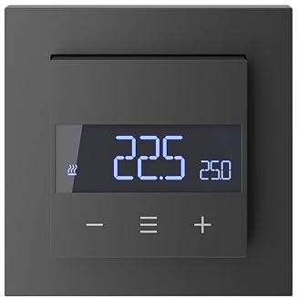 Eazy Multi Thermostat LCD Schwarz