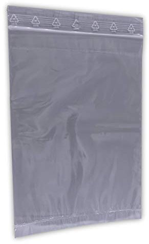 1 000 sachets fermeture zip format 160x220 mm de qualité alimentaire prélèvement aux normes européennes de production plastique 50 microns prélèvement, aux normes européennes de production plastique