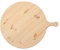 HABI Abete Tagliere Polenta con Manico, Legno, Marrone, 64x50x3 cm