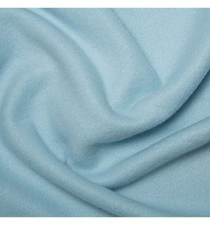 Baby Blue 1 Fat Quarter (50cm x 60cm) Anti Pil Polar Fleece Fabric Blanket Anti Polar Fleece Material Sky/Pale Blue