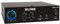 HOLLYWOOD the Starsound - HiFi-Verstärker Mini 100 | 230V oder 12V | HiFi Endstufe 100W Musikleistung | AUX IN 3,5mm | Stereo Cinch-Eingang für Anlage Party Musik