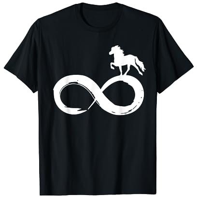 Islandpferd Isländer Island Pony Infinity Shirt T-Shirt
