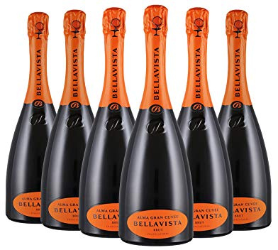 Franciacorta DOCG Alma Gran Cuvée box da 6 bottiglie Bellavista 0,75 L