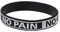 Yushu - Braccialetti in silicone, Road To the Dream, non rinunciare mai, braccialetti motivazionali per gli uomini, fascia in gomma siliconica
