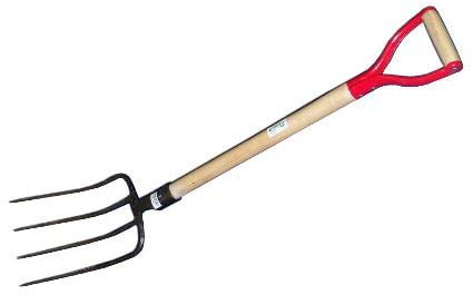 Pluvia jardin horca m-madera anilla 4 dientes f115y